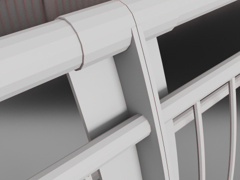 Fencing 3D Model