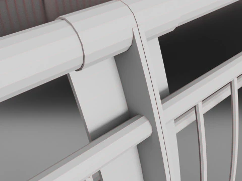 Fencing 3D Model