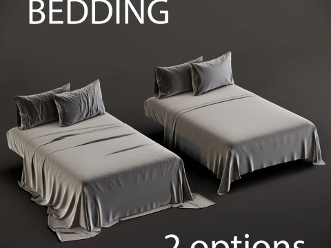 Постільна білизна 3D Модель