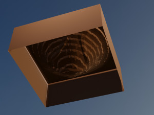 Isometric mining terrain Model 3D