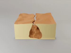 Isometric Canyon walkthrough 3D Model