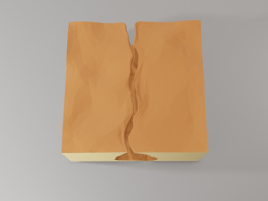 Isometric Canyon walkthrough Model 3D
