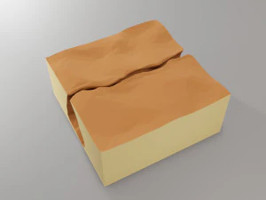 Isometric Canyon walkthrough 3D Model