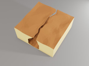 Isometric Canyon walkthrough Model 3D