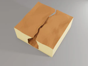 Isometric Canyon walkthrough 3D Model