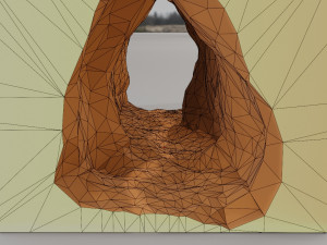 Isometric Canyon walkthrough Model 3D