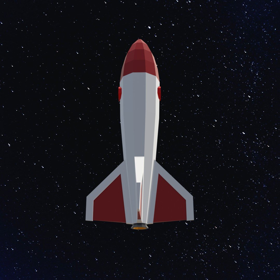 Build and Animate a Low Poly Rocket in Blender for Beginners - CG Cookie