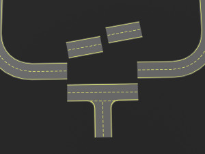 Modular Road Pack 3D मॉडल