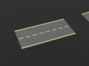 モジュラーロードパック 3Dモデル