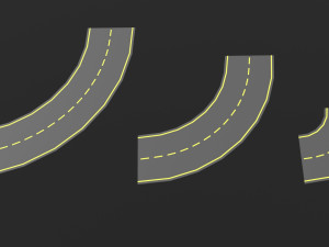 Modular Road Pack 3D मॉडल