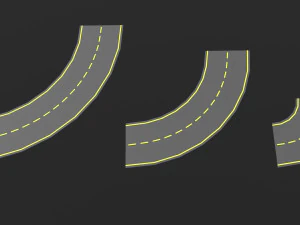 モジュラーロードパック 3Dモデル