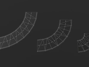 モジュラーロードパック 3Dモデル