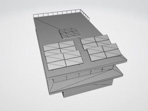 Low Poly Modern House Model 3D
