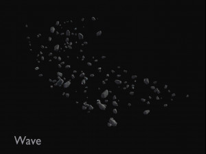 Asteroid Fields Pack Model 3D