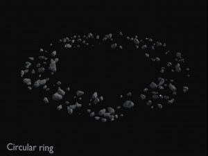 Asteroid Fields Pack Model 3D