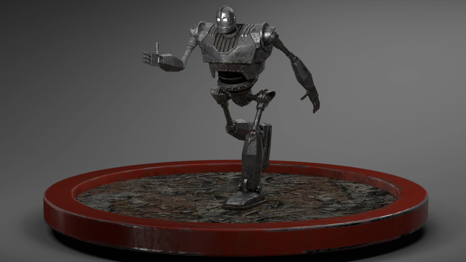Iron Giant 3D Model .c4d .max .obj .3ds .fbx .stl .blend 