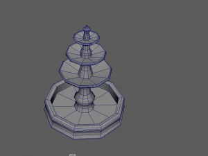 Fountain 3D Model