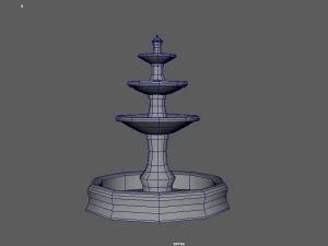 Fountain 3D Model