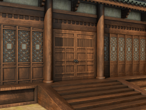 Asian Japanese Realistic Building 3D Модель
