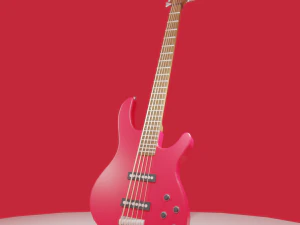 Basgitaar 3D Model