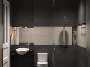 Interrior toilet 3D Model