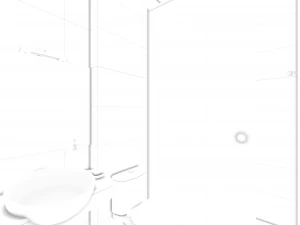 Interrior toilet 3D Model
