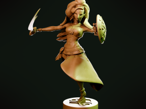 Urbosa - Zelda Breath of the Wild 3D 프린트 모델