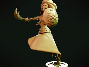 Urbosa - Zelda Breath of the Wild 3D 프린트 모델