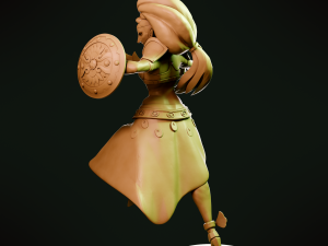 Urbosa - Zelda Breath of the Wild 3D 프린트 모델