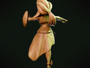 Urbosa - Zelda Breath of the Wild 3D 프린트 모델