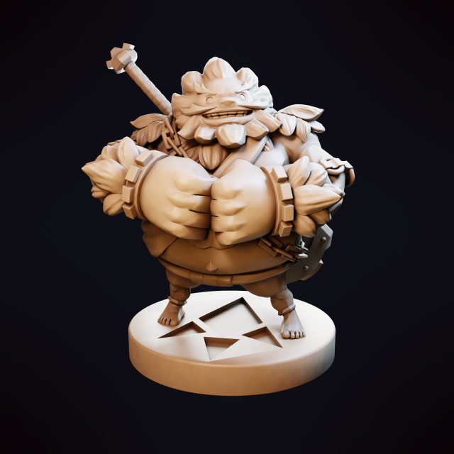 Daruk - Zelda Breath of the Wild Model Cetak 3D .c4d .max .obj .3ds .fbx .stl .blend 