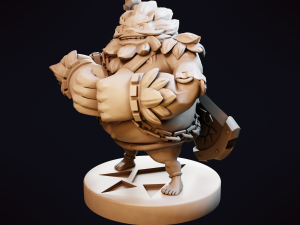 Daruk - Zelda Breath of the Wild Model Cetak 3D