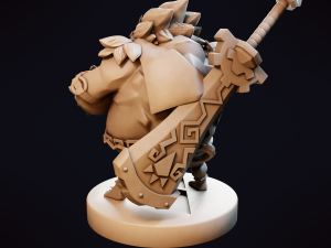 Daruk - Zelda Breath of the Wild Model Cetak 3D
