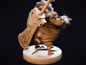 Daruk - Zelda Breath of the Wild Model Cetak 3D