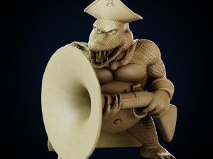 King K Rool - Smash Bros Ultimate 3D प्रिंट मॉडल