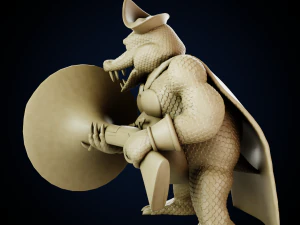 King K Rool - Smash Bros Ultimate 3D Print Model