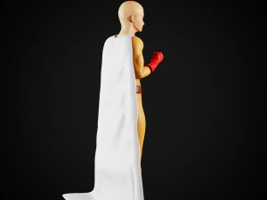 One Punch Man 3D Print Model