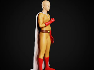 One Punch Man 3D Print Model
