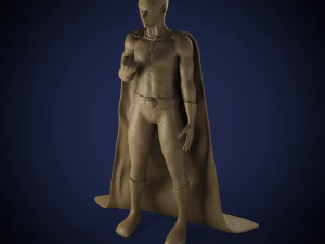 One Punch Man 3D Print Model