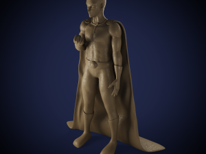 One Punch Man Model Cetak 3D