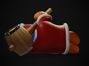 King Dedede - Super Smash Bros Ultimate 3D Print Model
