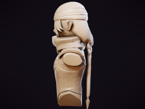 Sheik Bust - Zelda Ocarina of Time 3D print model 3D Принт Модель