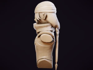 Sheik Bust - Zelda Ocarina of Time 3D print model 3D Print Model