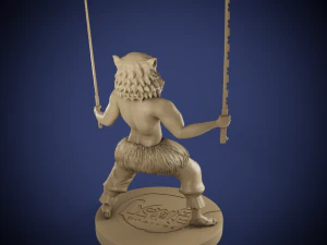 Inosuke - Demon Slayer 3D Print Model
