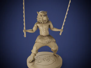 Inosuke - Demon Slayer 3D Print Model