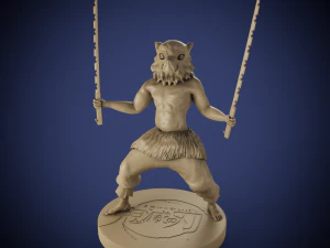 Inosuke - Demon Slayer 3D Print Model