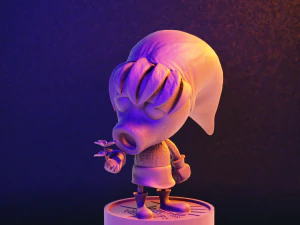 Deku Scrub Link - M&aacute;scara Majoras Modelo de Impressão 3D