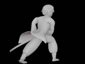 Zenitsu - Demon Slayer 3D Print Model