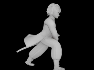 Zenitsu - Demon Slayer 3D Print Model