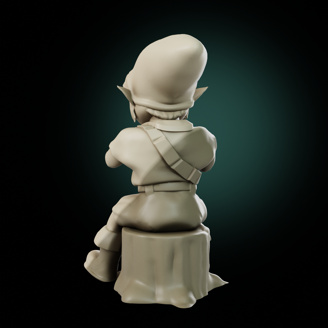 Zelda Ocarina Of Time Unused Woman - 3D model by K98modeler (@K98modeler)  [43d7966]